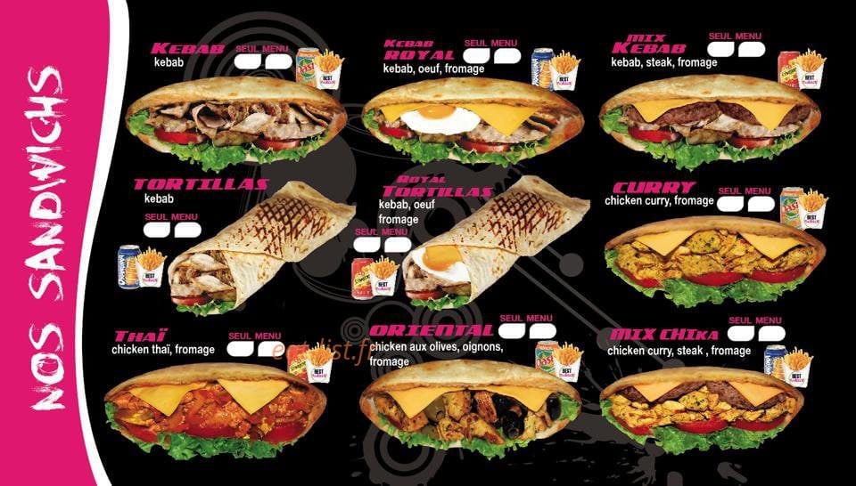 Best burger — carte page 2