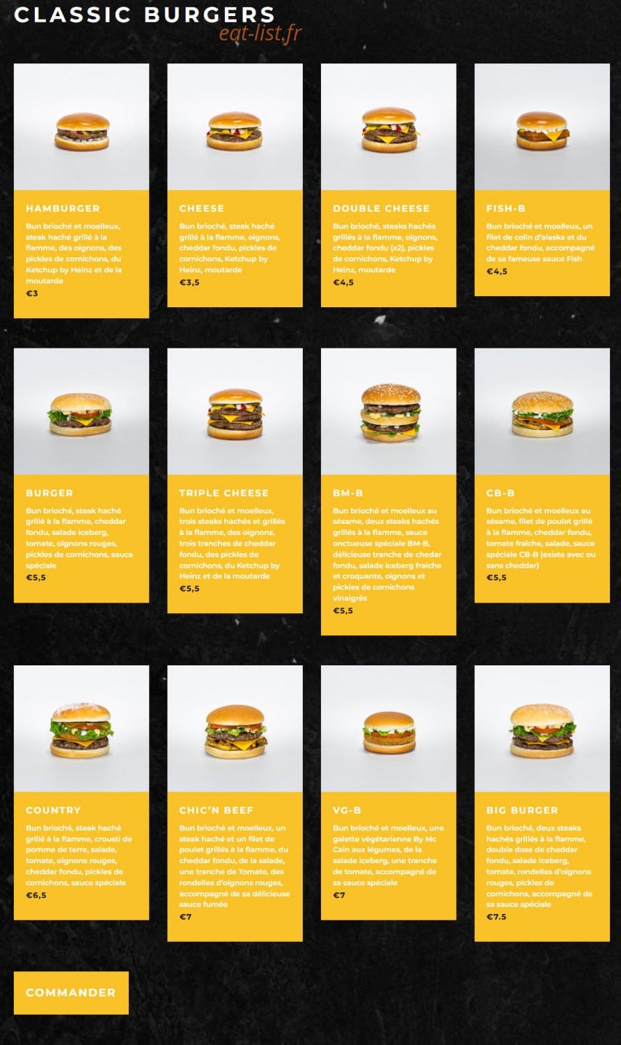 Bunch — carte page 2