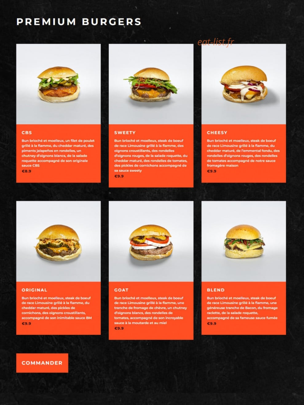 Bunch — carte page 3