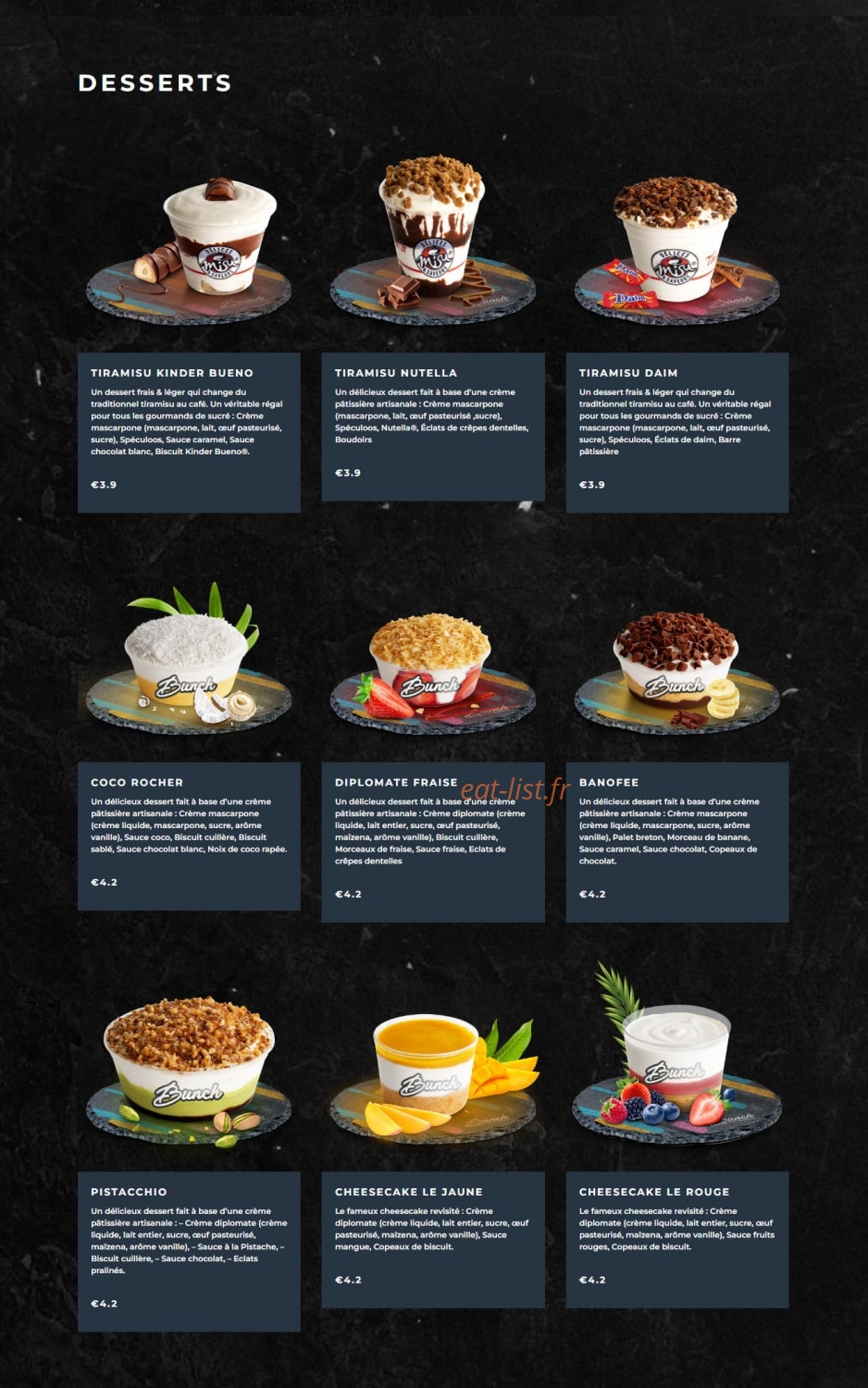 Bunch — carte page 7