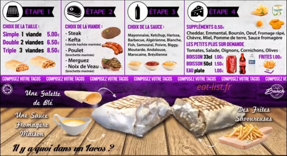 Bunch — carte page 2