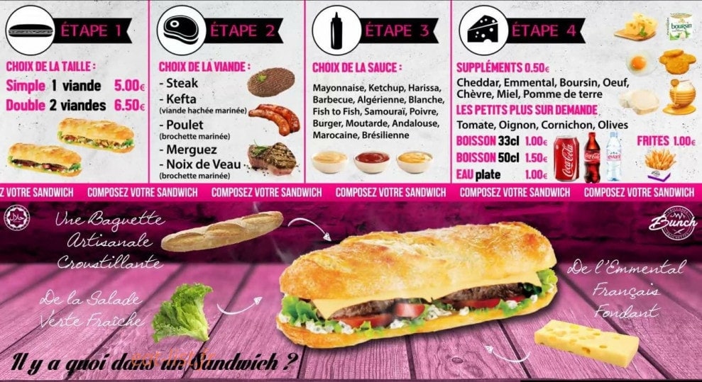 Bunch — carte page 3