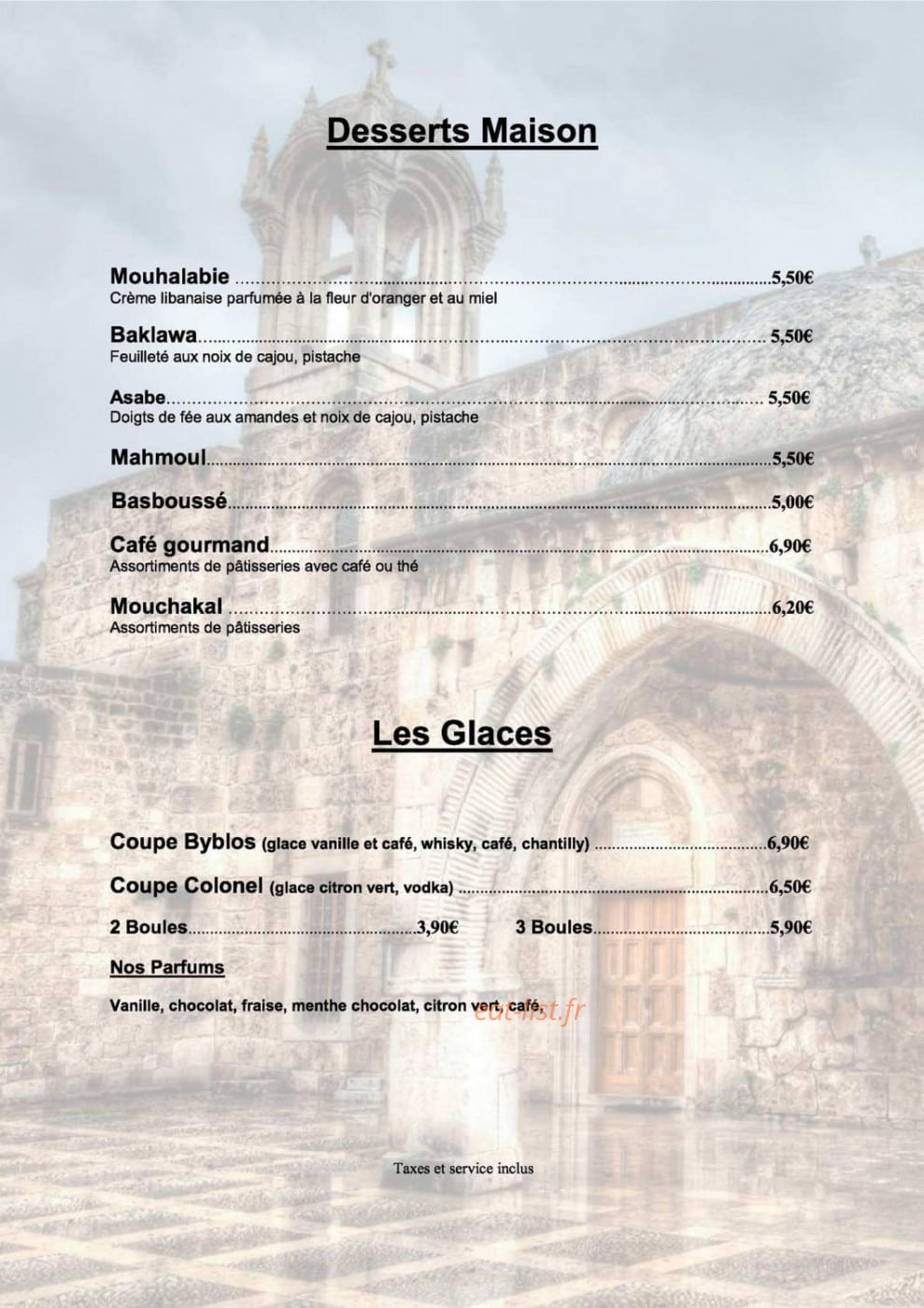 Byblos — carte page 5