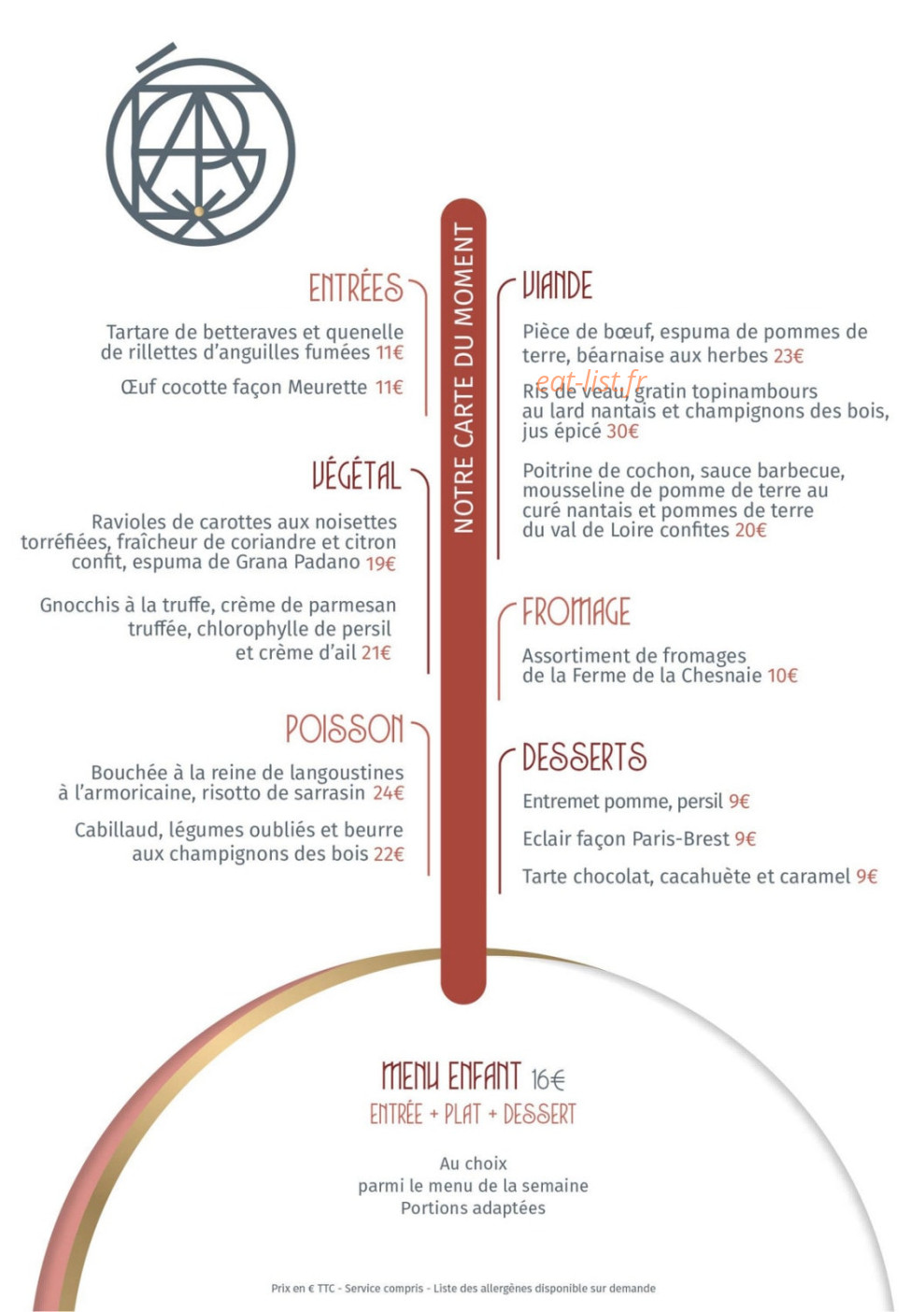 Café des Expos — carte page 3