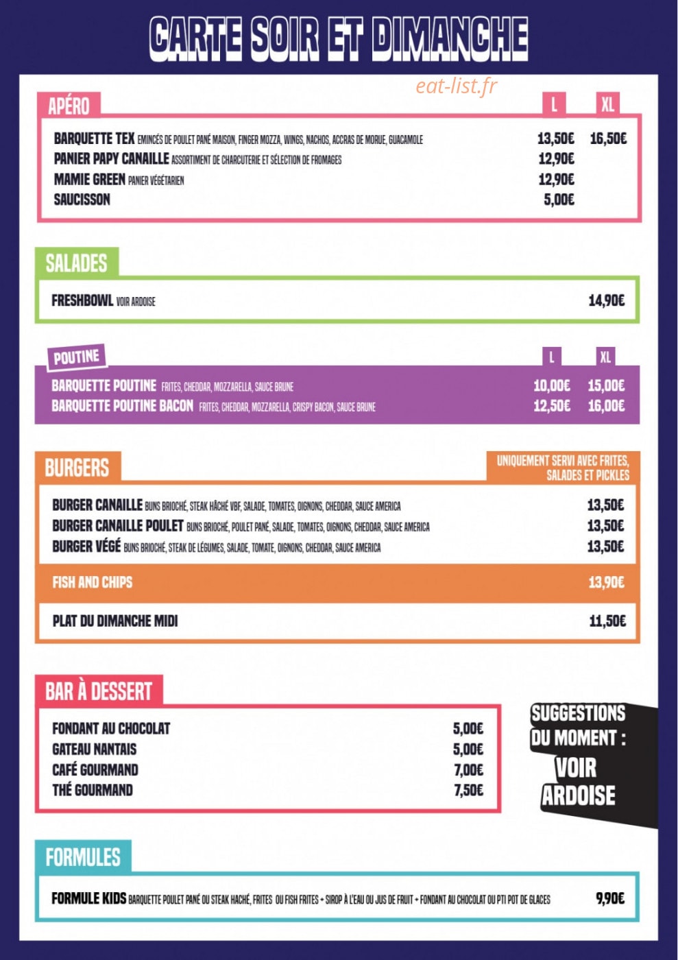 Canaille — carte page 2