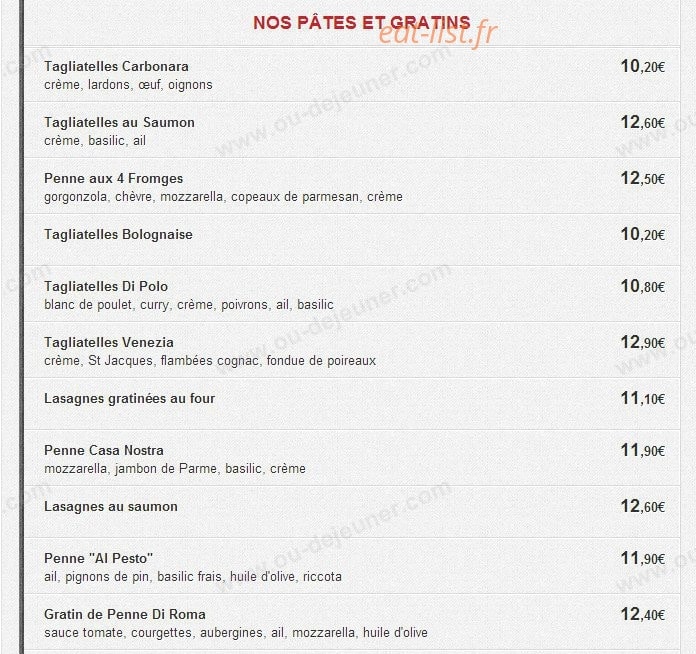 Casa Nostra — carte page 2