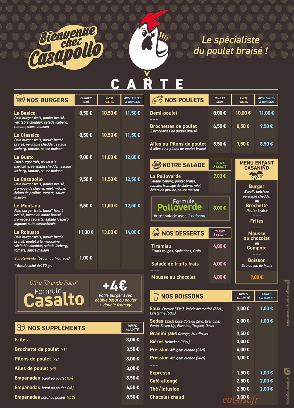 Casapollo — carte page 1