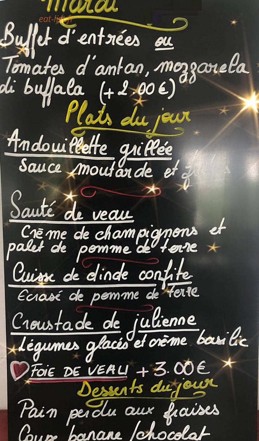 Chez Titi — carte page 1