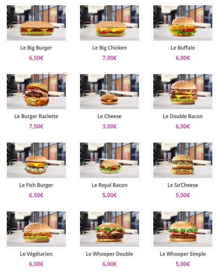 Chicken 44 — carte page 2