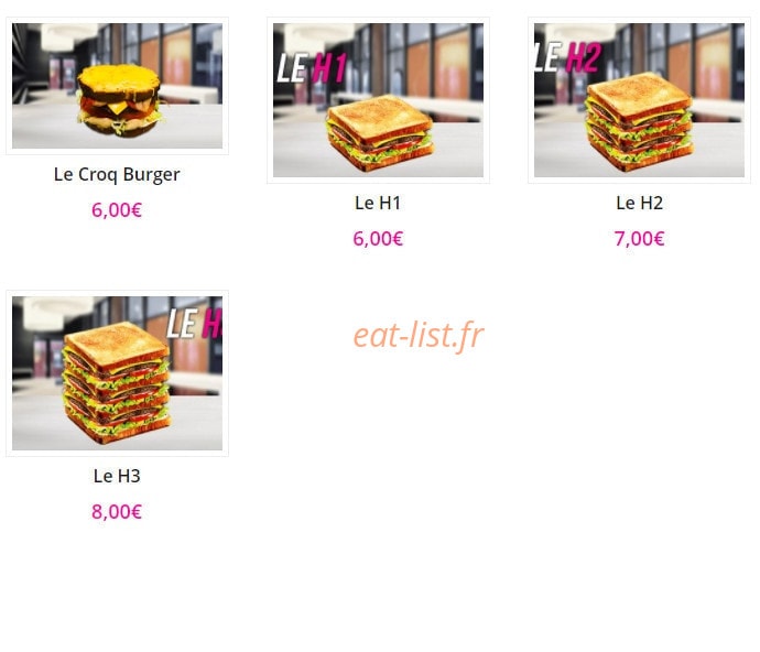 Chicken 44 — carte page 4
