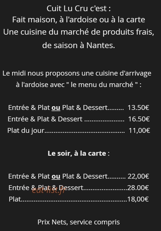 Cuit lu cru — carte page 3
