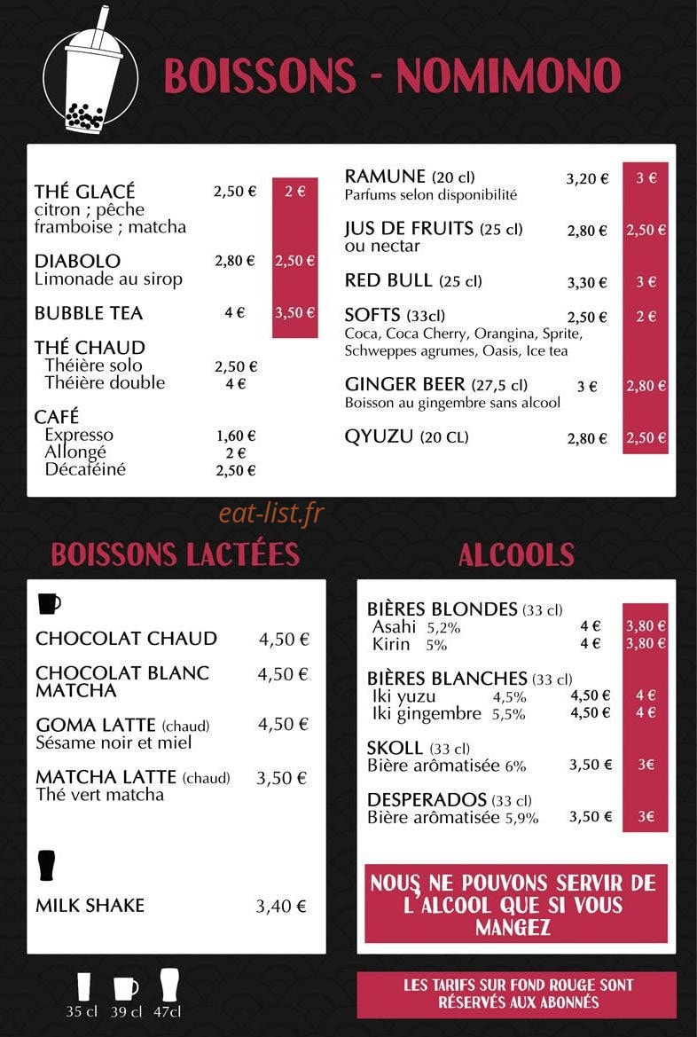 Envie de Japon — carte page 2
