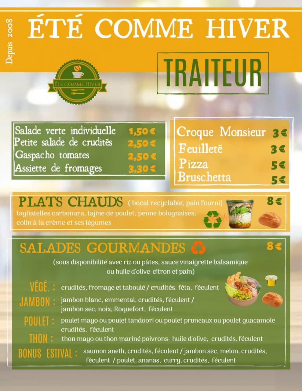 Ete Comme Hiver — carte page 2