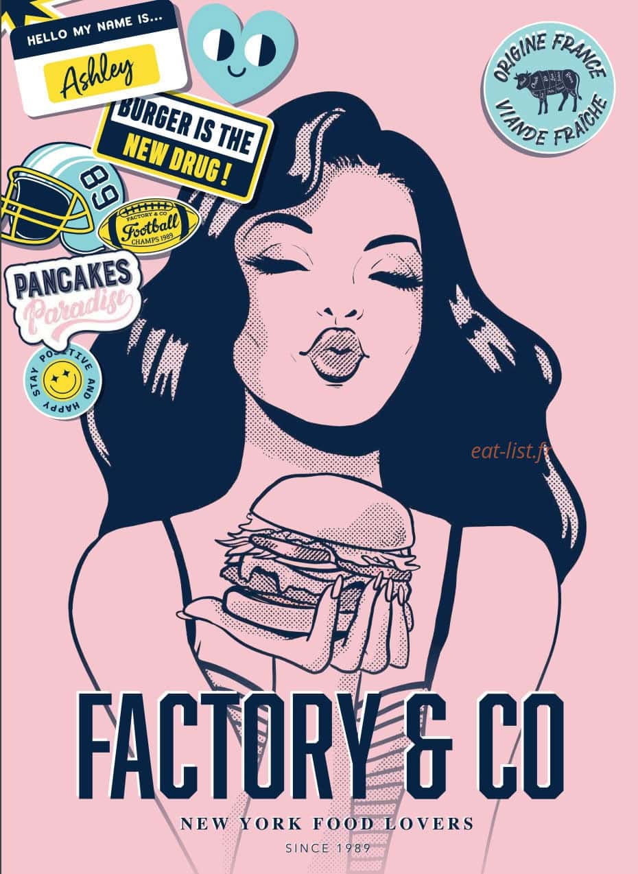 Factory & Co — carte page 1