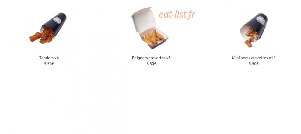 Fast2riz — carte page 1