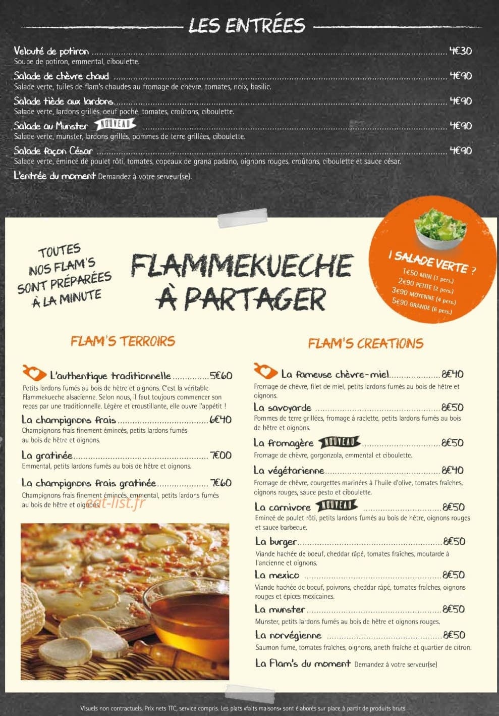 Flam's — carte page 3