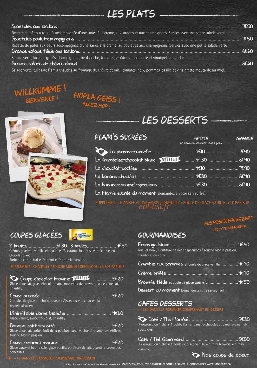Flam's — carte page 4