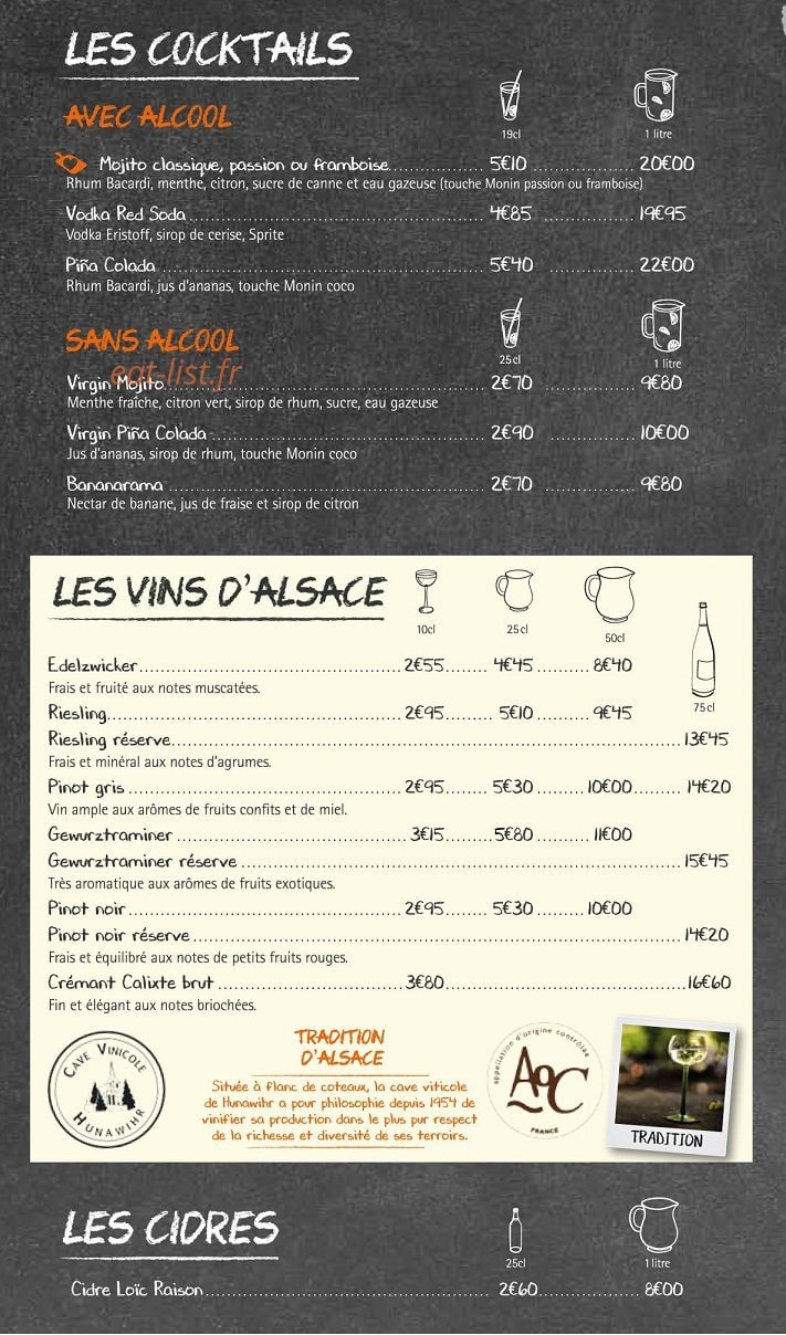 Flam's — carte page 7