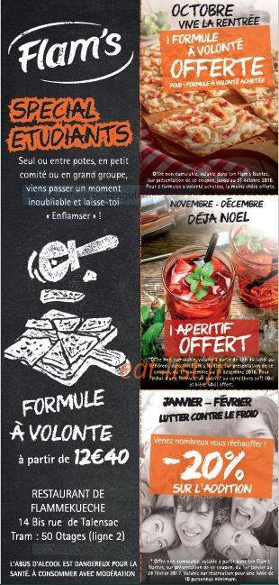 Flam's — carte page 1