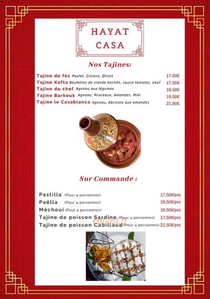 Hayat Casa — carte page 3
