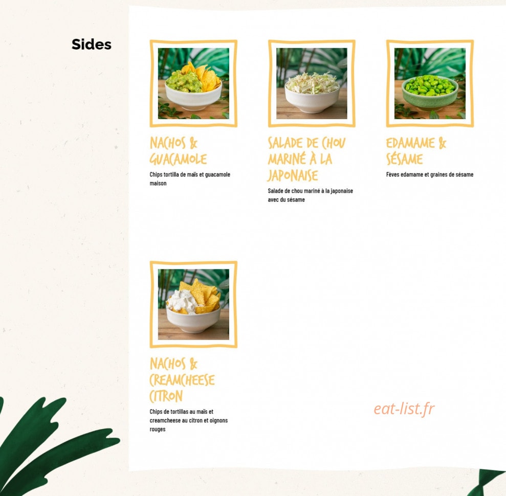 Heiko - Poke bowl — carte page 3