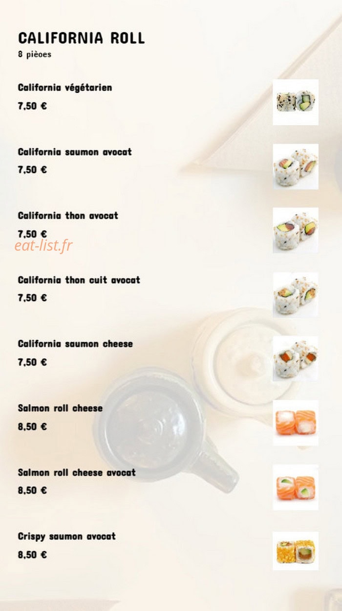 île de sushi — carte page 8