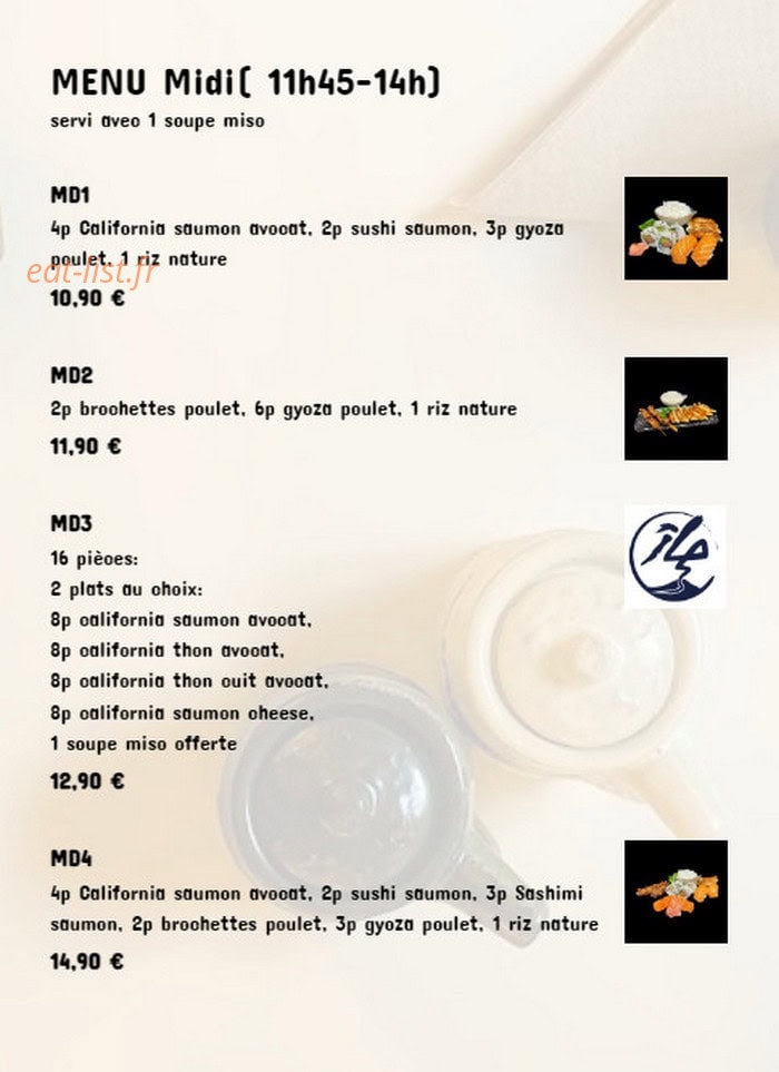 île de sushi — carte page 2