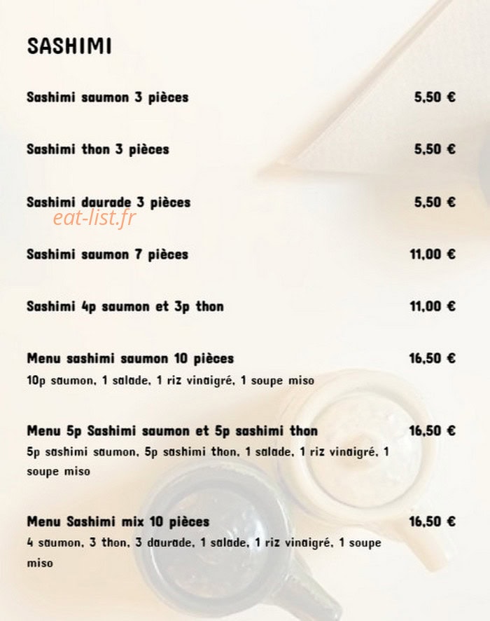 île de sushi — carte page 6