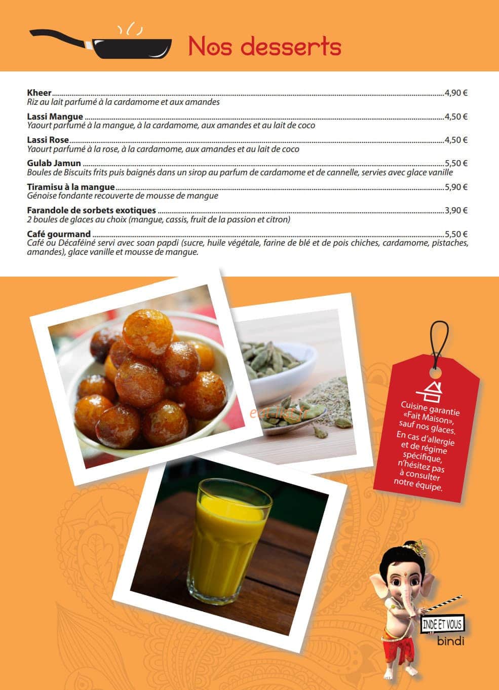 Inde et Vous Bindi — carte page 4