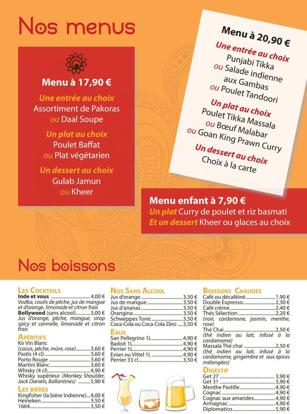 Inde et Vous Bindi — carte page 5