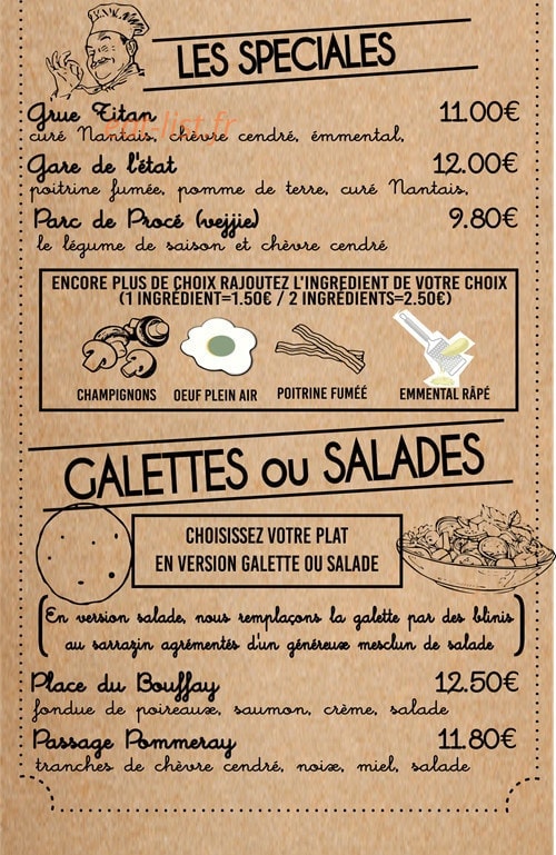 J’aime la galette — carte page 6