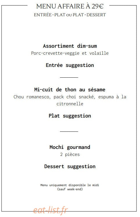 Kuchi — carte page 6