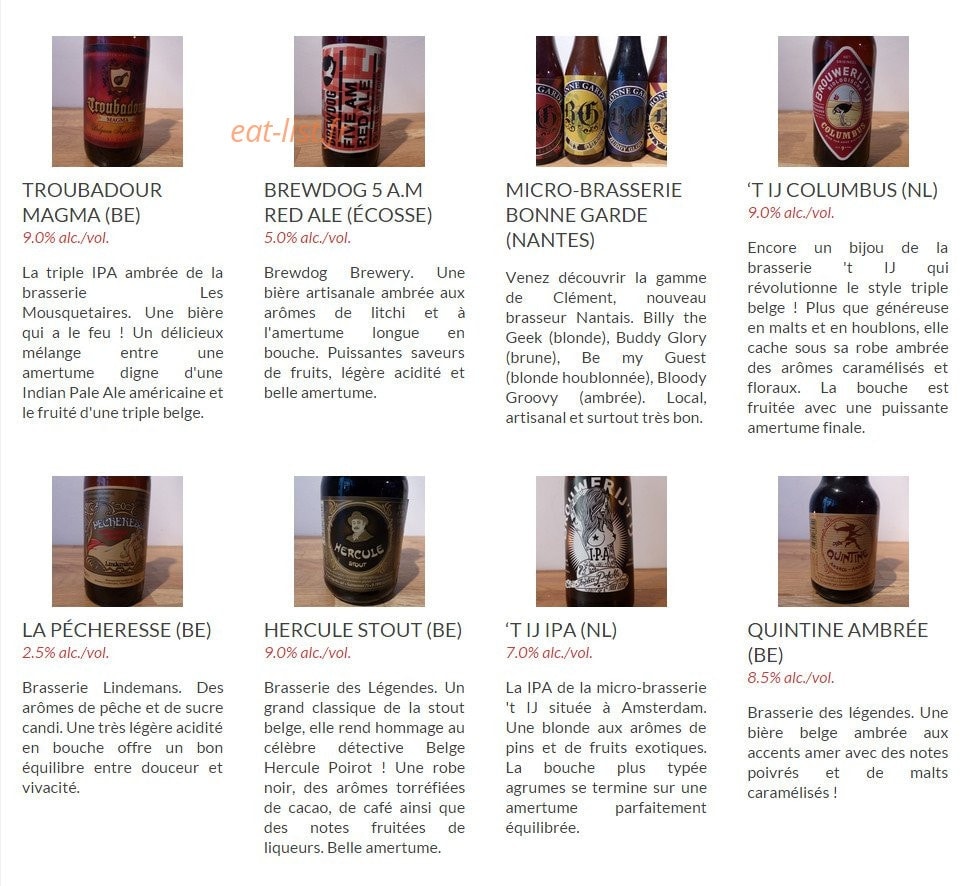 L'Antidote — carte page 4