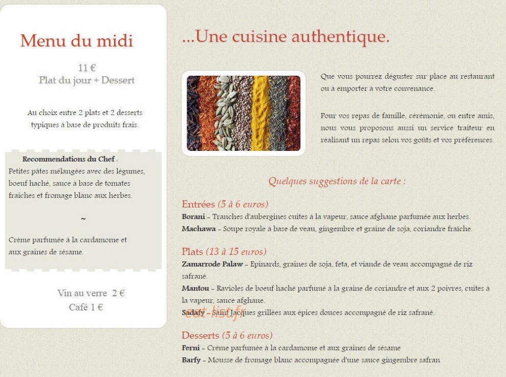 L'ariana — carte page 1