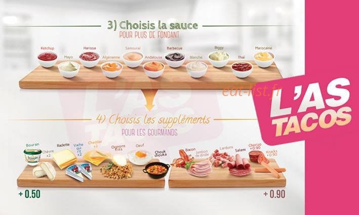 L'As Tacos — carte page 2