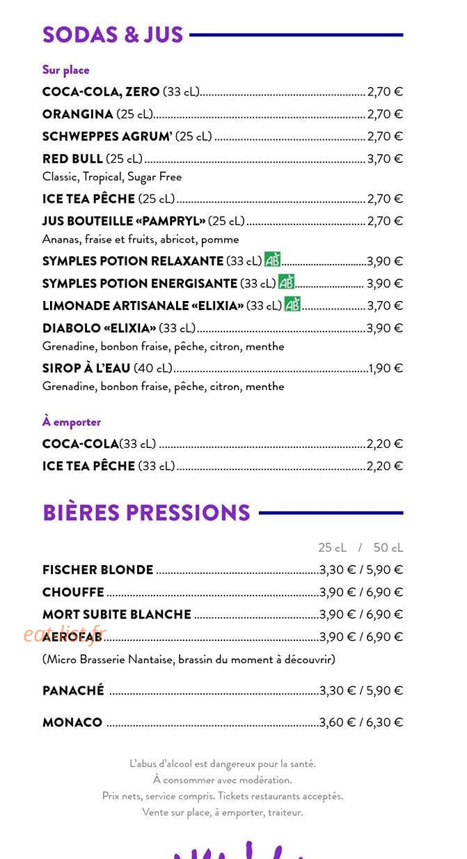 L'Echappée — carte page 5