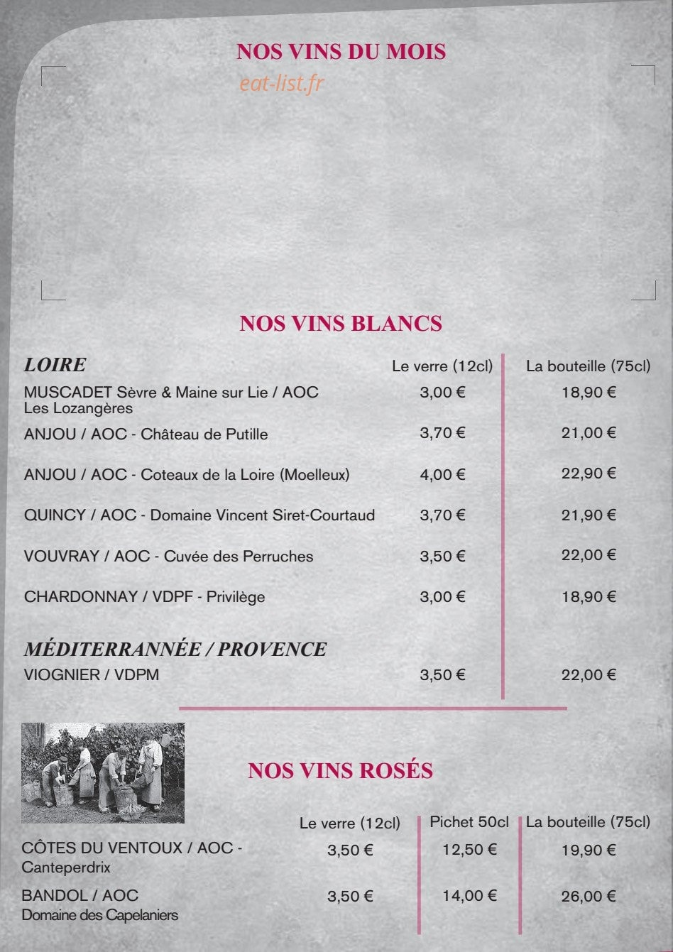 L'Epicurien — carte page 6