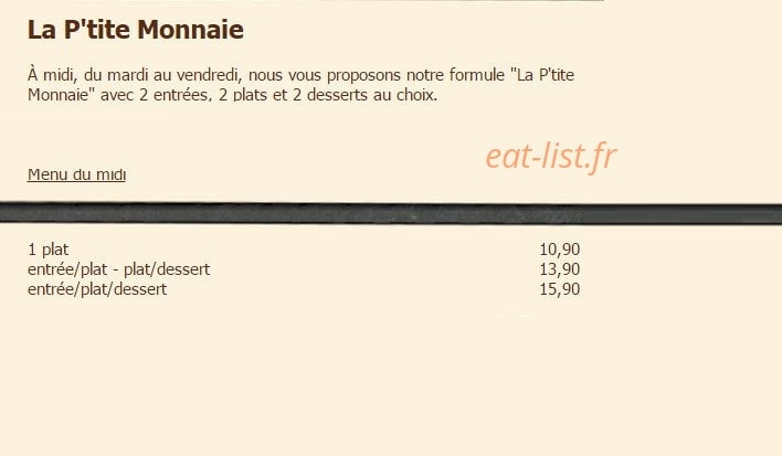 L'Instinct Gourmand — carte page 2