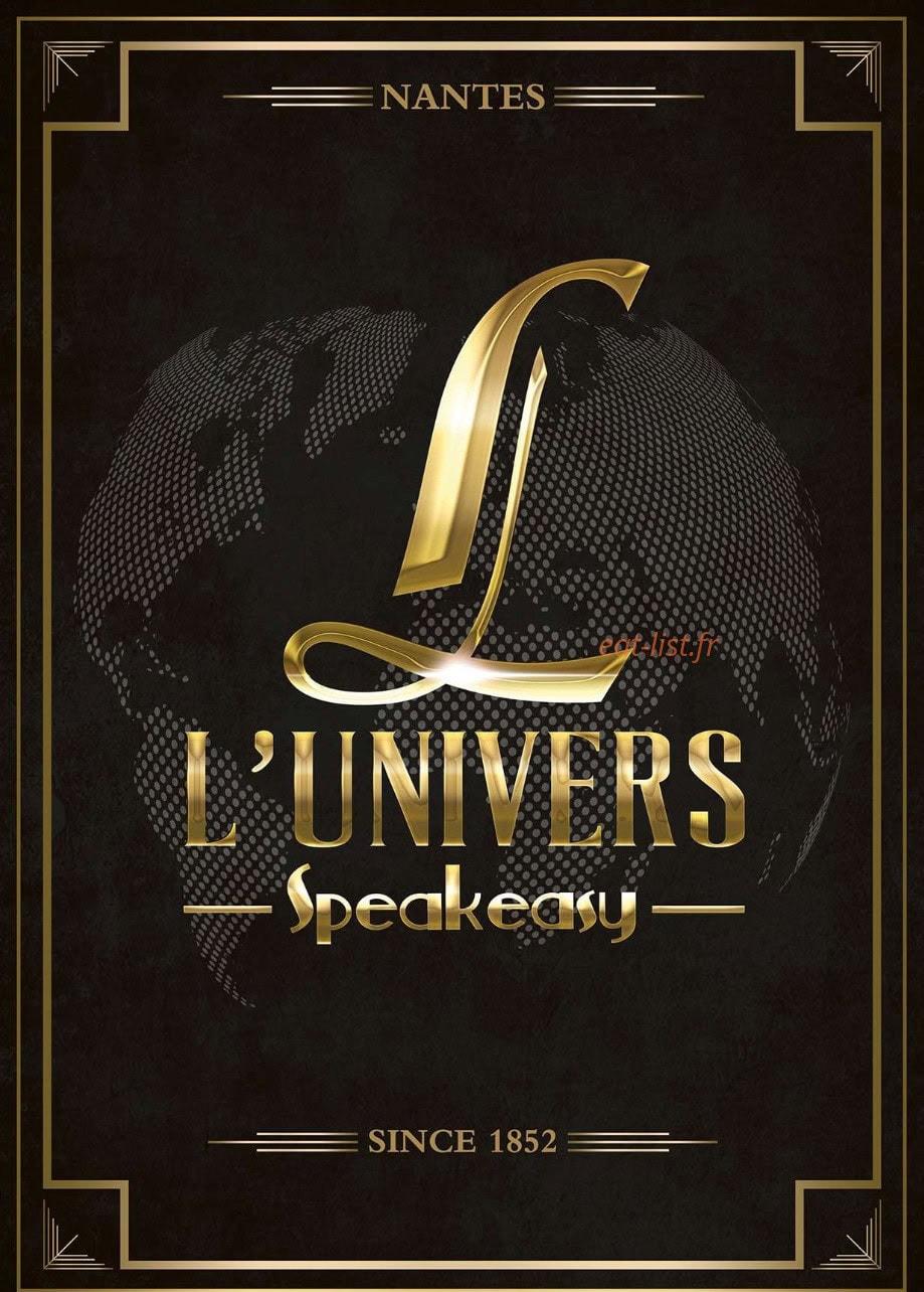L'Univers Speakeasy — carte page 1