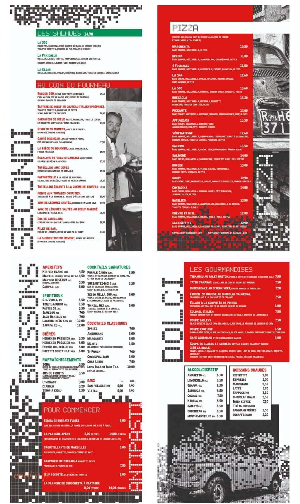 La 500 — carte page 2