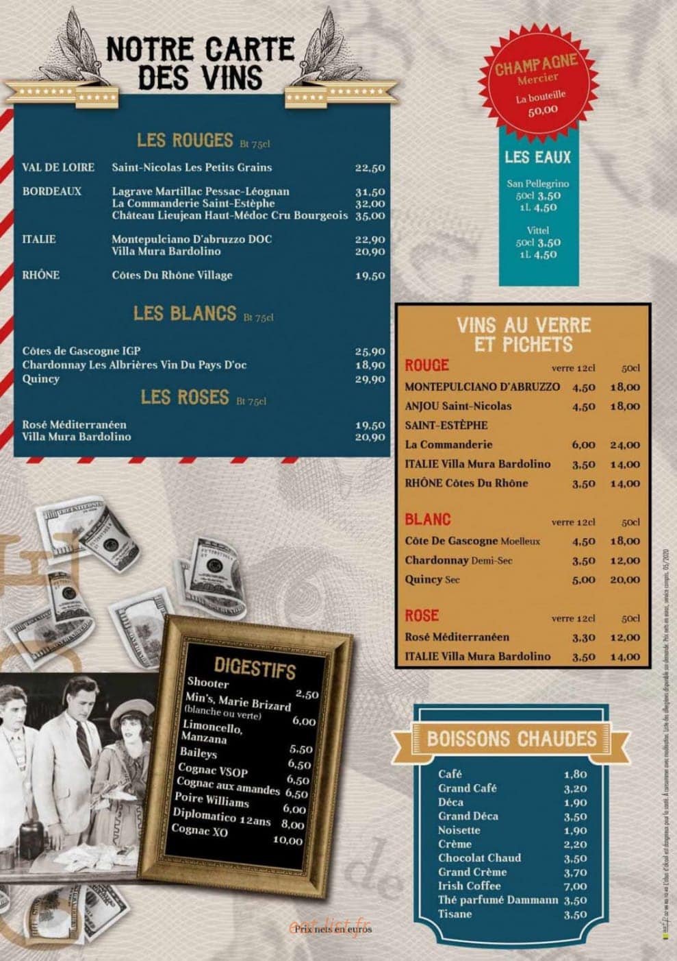 La Banque — carte page 4