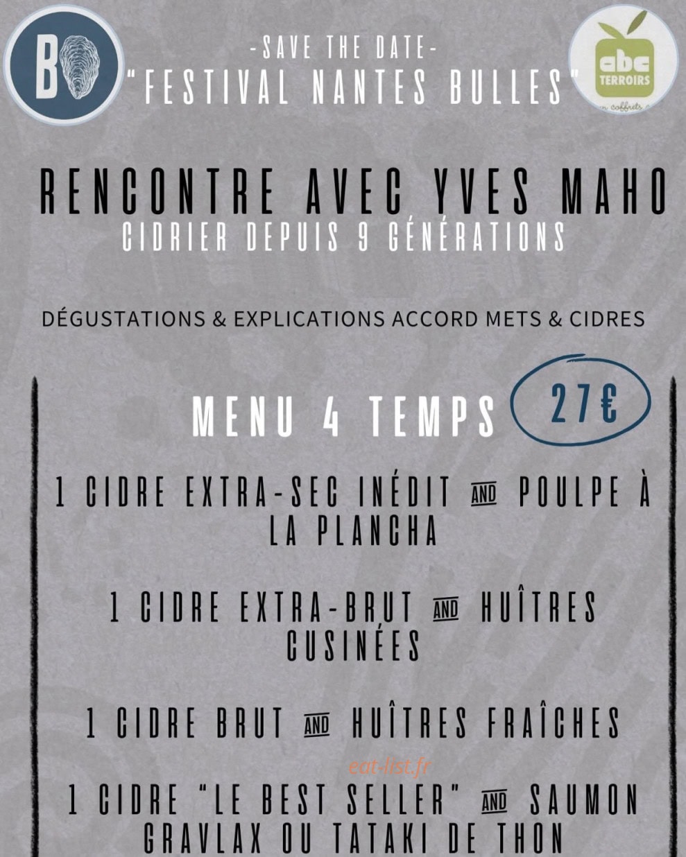 La Bourriche — carte page 2