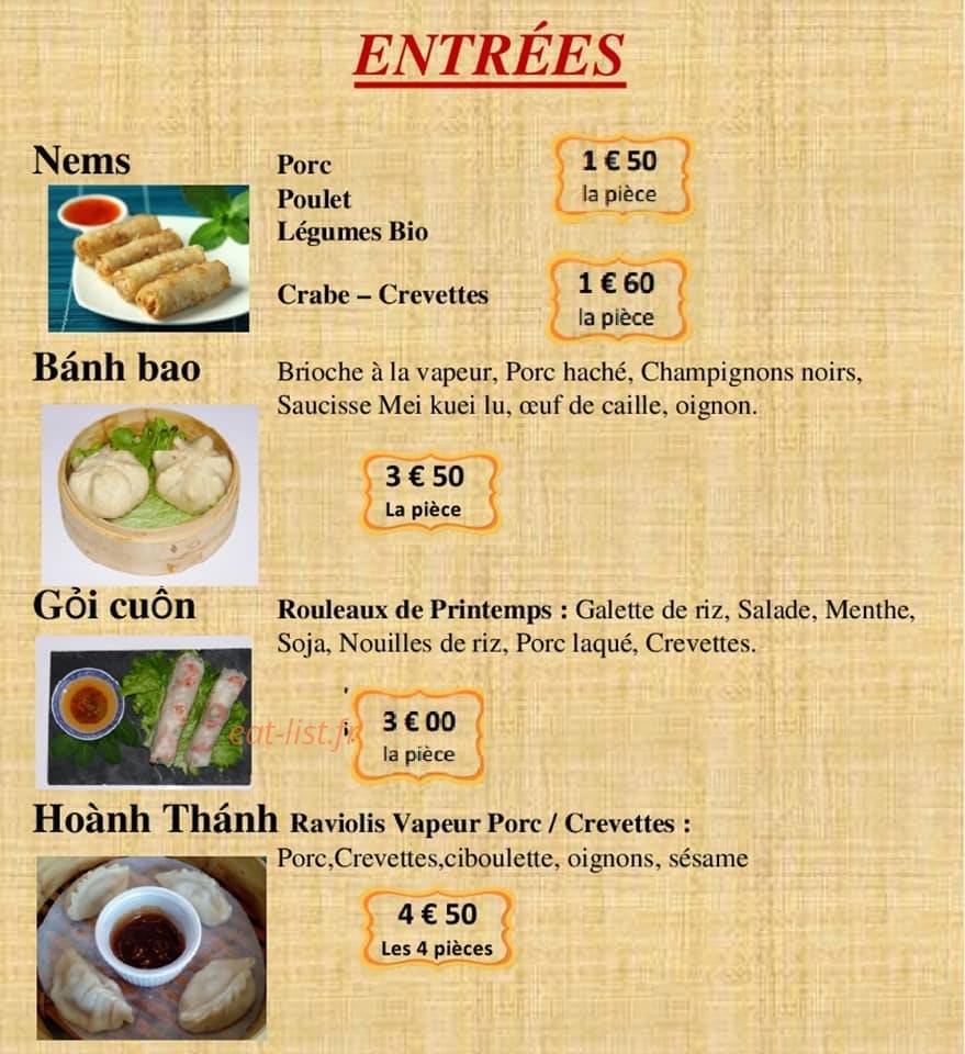 La Căn tin Việt — carte page 1