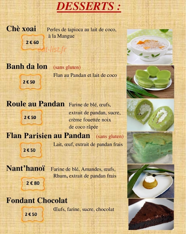 La Căn tin Việt — carte page 3