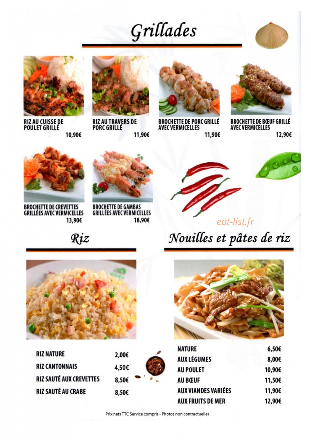 La Cascade — carte page 5