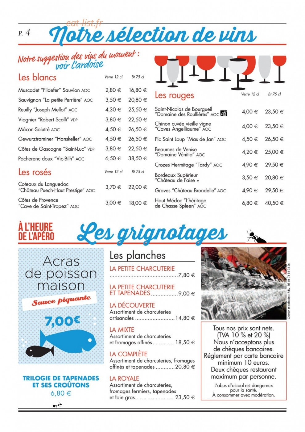 La Fourmi — carte page 4