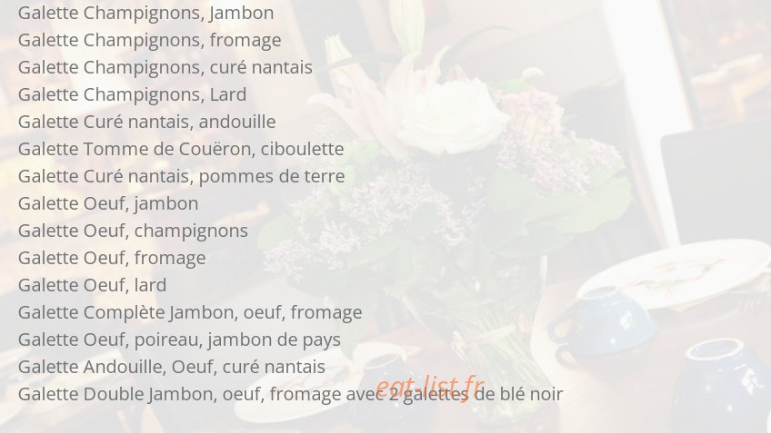 La Gavotte — carte page 5