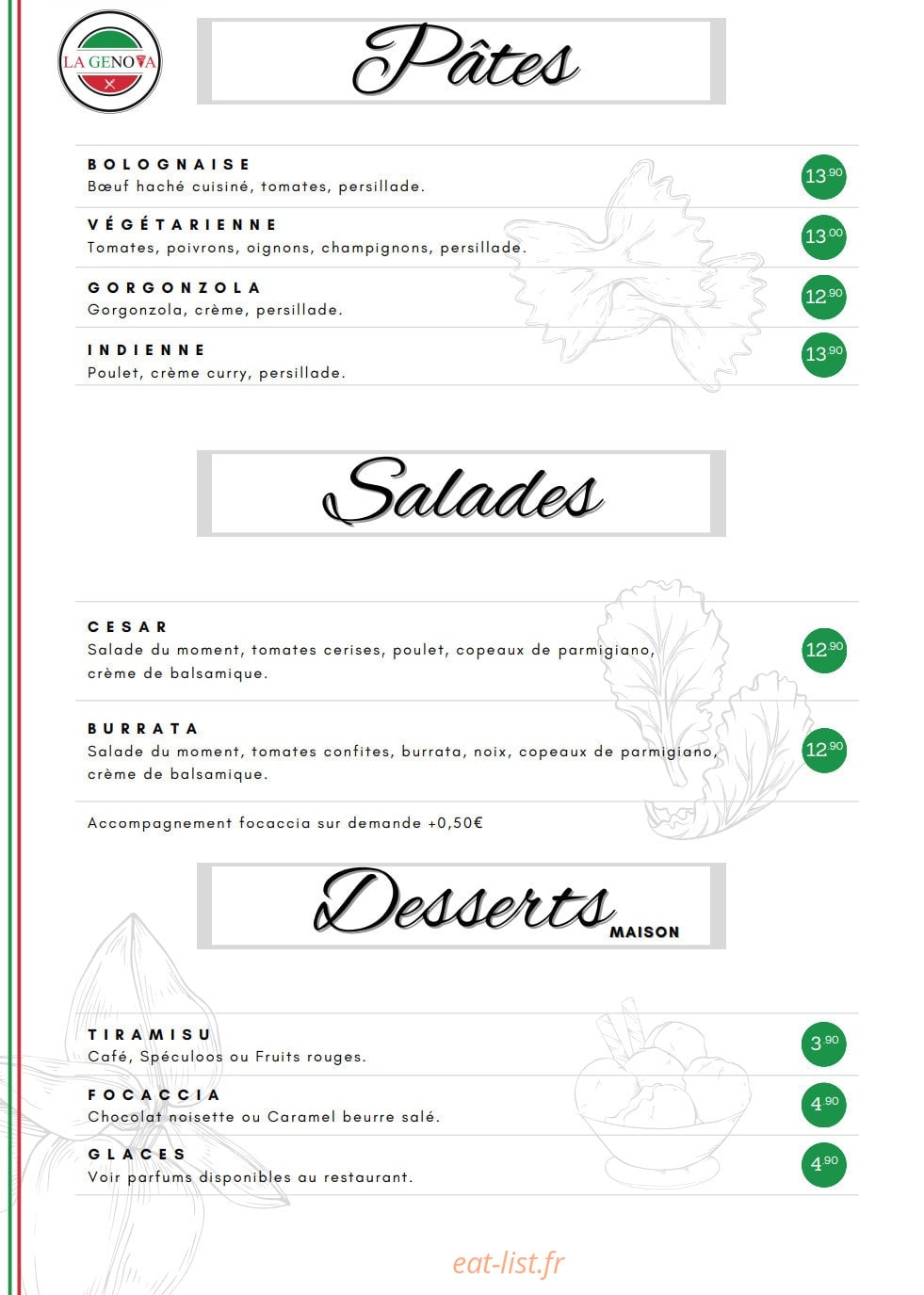 La Genova — carte page 4