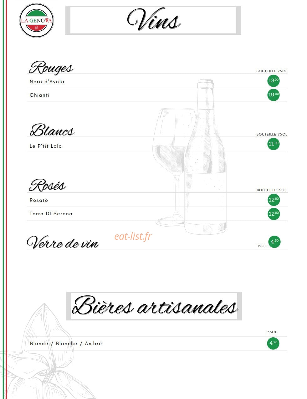 La Genova — carte page 6