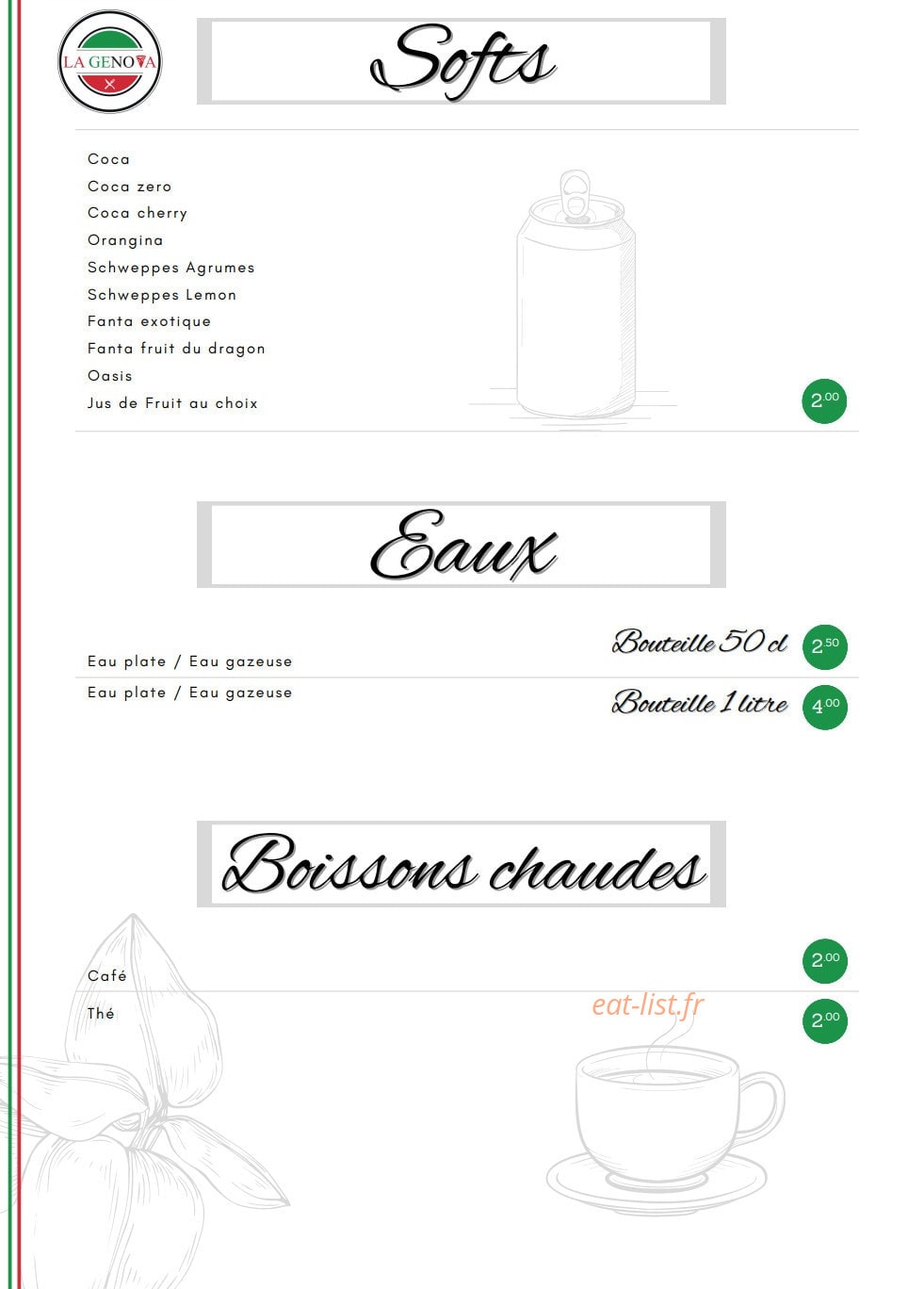 La Genova — carte page 5